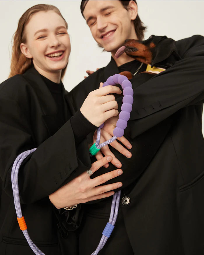 Marshmallow Smart Dog Leash-Lavender Purple